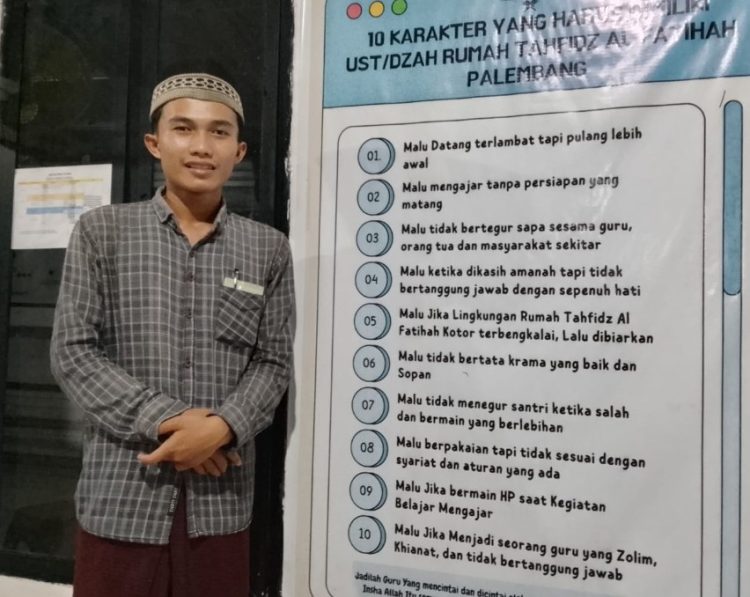 Harapan Mengalir Bersama Air: Ustad Ardian Sambut Hadiah Terindah TMMD Kodim 0418/Palembang untuk Ratusan Santri