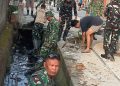 Dari Membersihkan Selokan Mengalir Persaudaraan, TMMD Kodim 0418/Palembang Menghidupkan Semangat Gotong Royong