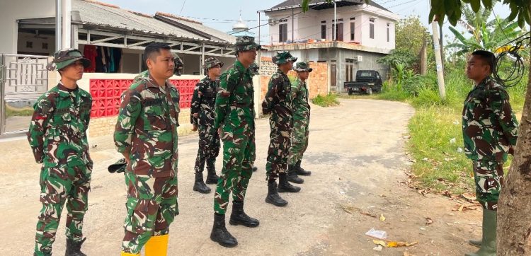 Hari Ke-13 TMMD Kodim 0418/Palembang, Dibalik Langkah Prajurit yang Mengawali Harapan Warga Talang Jambe