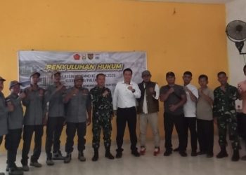 Satgas TMMD Ke-129 Kodim 0418/Palembang Gelar Penyuluhan Hukum, Warga Diajak Tingkatkan Kesadaran Hukum