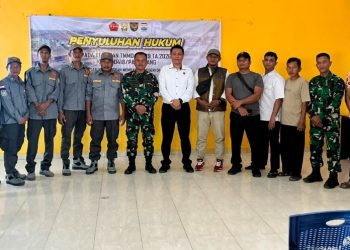 Hari Ke-13 TMMD Kodim 0418/Palembang, Satgas Kodim 0418/Palembang Bekali Warga dengan Penyuluhan Hukum
