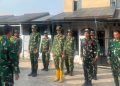 Apel Pagi Jadi Kunci Disiplin Kerja Prajurit TNI di TMMD ke-129 Kodim 0418/Palembang