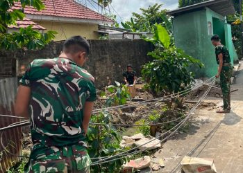 Hari Ke-16 TMMD Ke-129, Satgas Kodim 0418/Palembang Kebut Penyelesaian Sumur Bor Mushola Al-Mufakat