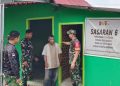 Hari Ke-16 TMMD Ke-129, Personel TNI Tuntaskan Finishing Rumah Ibu Sumilah, Wujud Pengabdian yang Tak Mengenal Lelah