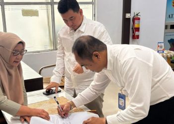 Modernisasi Anggaran: BRI Bangko dan Satker BPN Merangin Resmi Teken PKS Penerbitan KKP