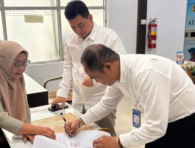 Modernisasi Anggaran: BRI Bangko dan Satker BPN Merangin Resmi Teken PKS Penerbitan KKP