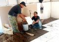 Memasuki Hari Ke-17, Satgas TMMD ke-129 Kodim 0418/Palembang Terus Kebut Rehab RTLH Milik Ibu Sriyanti