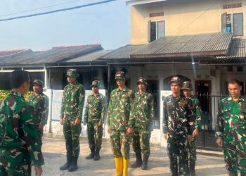 Hari Ke-17,Prajurit Satgas TMMD Ke-129 Kodim 0418/Palembang Tancap Gas Tuntaskan Pembangunan Sasaran Selesai Tepat Waktu