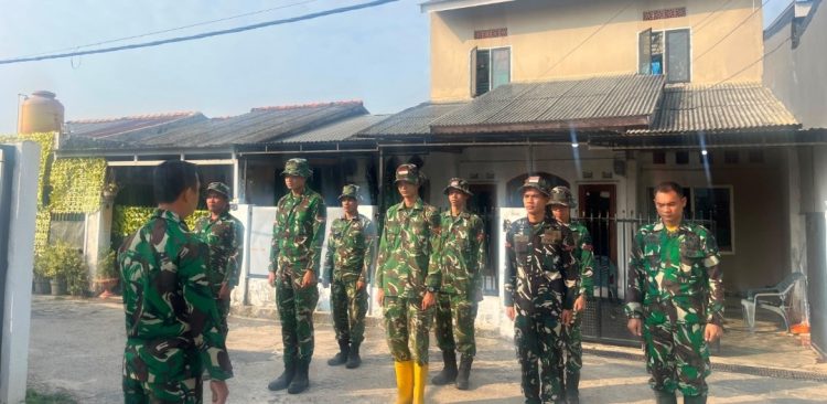 Hari Ke-17,Prajurit Satgas TMMD Ke-129 Kodim 0418/Palembang Tancap Gas Tuntaskan Pembangunan Sasaran Selesai Tepat Waktu