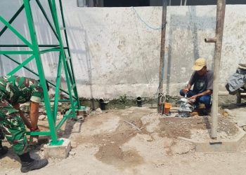 Tiga Prajurit TNI Merangkai Harapan Lewat Sumur Bor untuk Rumah Tahfiz Al Fatihah