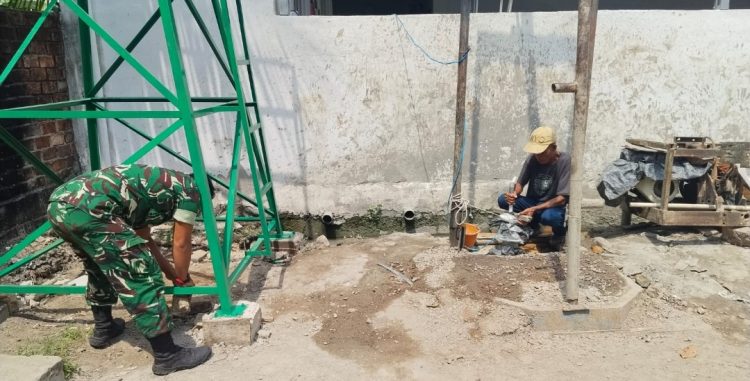 Tiga Prajurit TNI Merangkai Harapan Lewat Sumur Bor untuk Rumah Tahfiz Al Fatihah