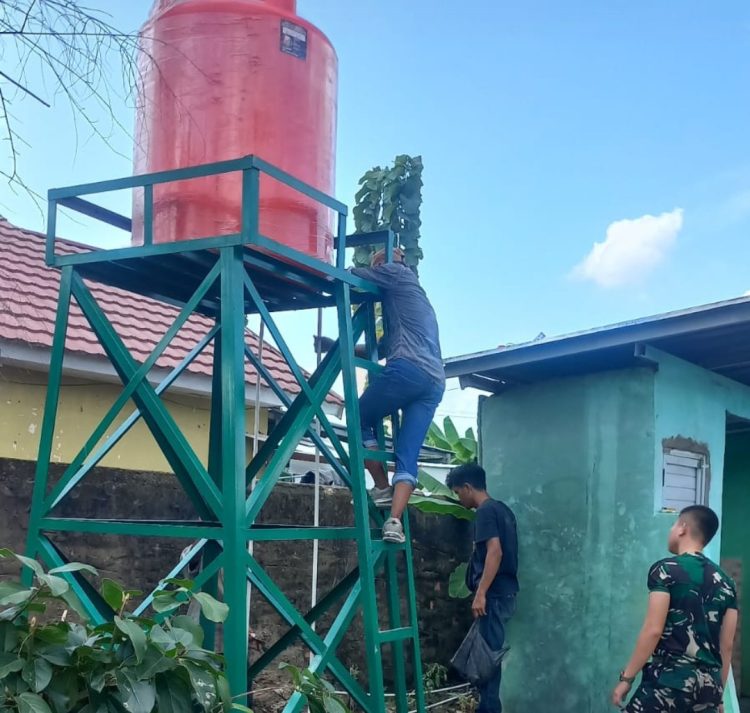 Hari Ke-17 Air Bersih Kian Dekat, TMMD Rampungkan Fasilitas Sumur Bor di Mushala Al-Mufakat