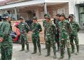 Hari Ke-22 Apel Pagi Jadi Awal Semangat Satgas TMMD Menuntaskan Pembangunan Mushola Baitul Magfurin
