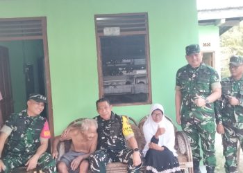 Katim Wasev TMMD Tinjau Sasaran Fisik, Pastikan Program TMMD Ke-129 Kodim 0418/Palembang Berjalan Sesuai Rencana