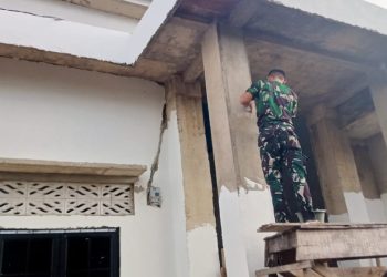 Hari Ke-18 Dari Dinding yang Terus Dirapikan, Mushola Baitul Magfurin Menjadi Simbol Kebersamaan Warga Talang Jambe