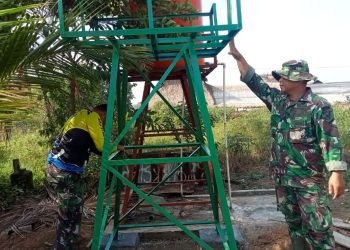 Pastikan Air Bersih Siap Dimanfaatkan, Satgas TMMD Kodim 0418/Palembang Uji Fungsi Sumur Bor Mushola Hidayatullah