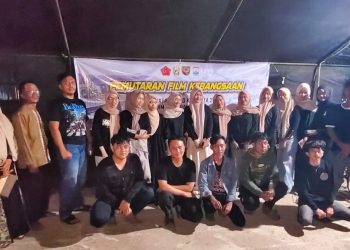 Karang Taruna Talang Jambe Sambut Positif Kehadiran Satgas TMMD Lewat Kegiatan Nobar