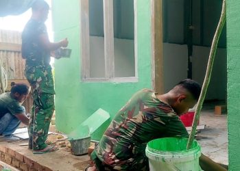 Rehabilitasi Rumah Warga Jadi Wujud Kepedulian Kodim 0418/Palembang Hadirkan Hunian Layak bagi Masyarakat