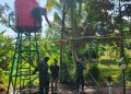 Teliti dan Penuh Perhitungan, Satgas TMMD Kodim 0418/Palembang Pastikan Sumur Bor di Kampung Kreatif Pelangi  Berfungsi Optimal