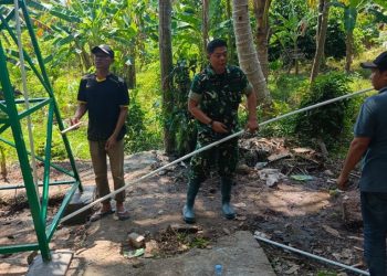 TMMD Pastikan Sistem Distribusi Air Bersih Berfungsi Sebelum Diserahkan ke Warga