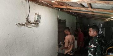 Wakil Dansatgas TMMD Kodim 0418/Palembang Pastikan Rehab RTLH TMMD Rampung Sesuai Standar