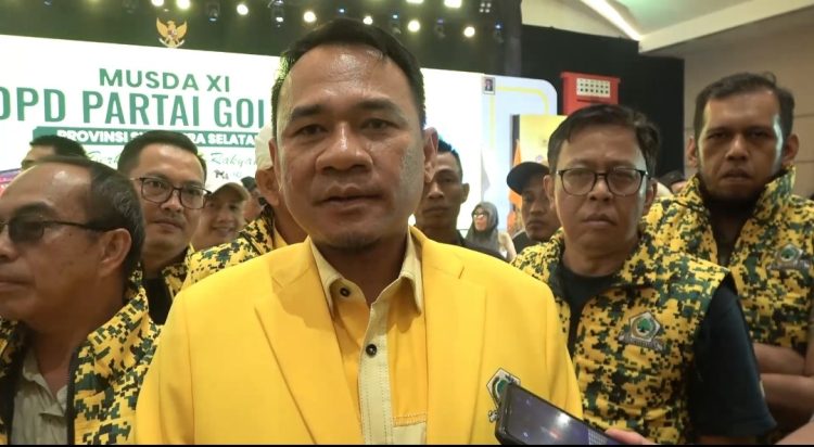 Nahkodai Golkar Sumsel, Andie Dinialdie Bidik Penguatan Kader dan Penambahan Kursi Legislatif