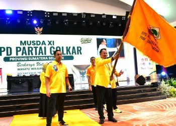 Terpilih Jadi Ketua Golkar Sumsel, Andie Dinialdie Ucapkan Terima Kasih kepada Seluruh Kader Golkar Sumsel