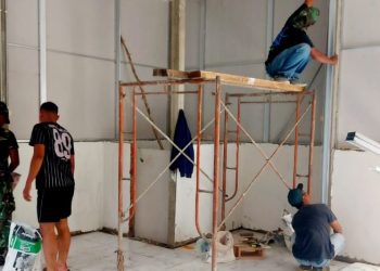 Satgas TMMD Ke-129 Kodim 0418/Palembang Terus Kebut Rehab RTLH Milik Ibu Sriyanti, Wujudkan Hunian Layak bagi Warga