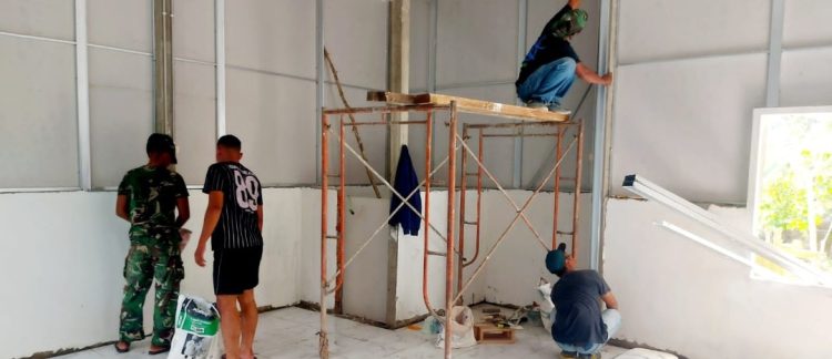 Satgas TMMD Ke-129 Kodim 0418/Palembang Terus Kebut Rehab RTLH Milik Ibu Sriyanti, Wujudkan Hunian Layak bagi Warga