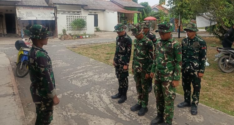 Hari Ke-19 Diawali Apel Pagi, Satgas TMMD Ke-129 Tuntaskan Rehab RTLH Pak Karyo dengan Disiplin Tinggi