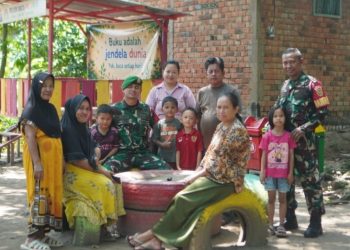 Babinsa Ikut Berbangga, Sumur Bor TMMD Ke-129 Kodim 0418/Palembang Resmi Dimanfaatkan Masyarakat