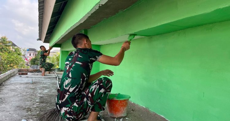 TMMD Ke-129 Hadirkan Harapan Baru, Mushola Baitul Magfurin Segera Layani Aktivitas Ibadah Warga