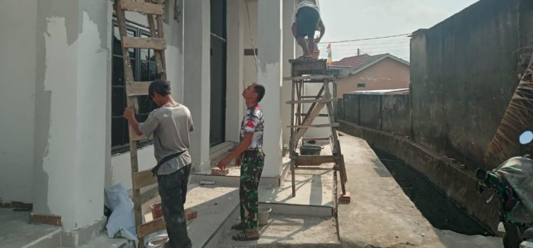 Hari Ke-20 TMMD Ke-129, Finishing Mushola Baitul Fagfurin Dikebut Demi Segera Digunakan Warga