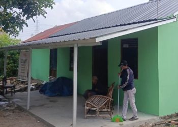 Hari Ke-20 TMMD Ke-129, Sentuhan Terakhir Rehab Rumah Bapak Karyo Perkuat Kemanunggalan TNI dan Rakyat