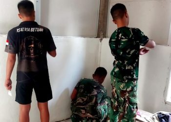 Hari Ke-20 TMMD Kodim 0418/Palembang, Satgas Fokus Tuntaskan RTLH Demi Kenyamanan Warga