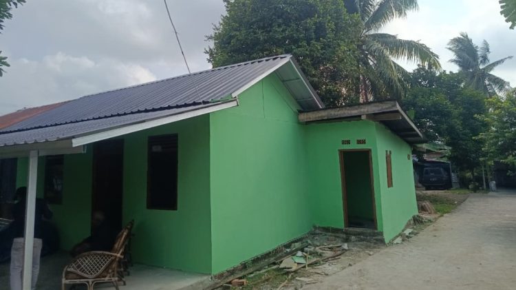 Rehab RTLH Pak Karyo Hampir Rampung, Satgas TMMD Fokus Tahap Finishing