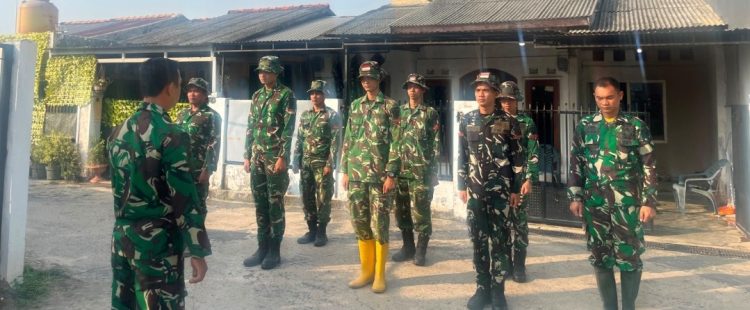 SATGAS TMMD KE-129 KODIM 0418/PALEMBANG GELAR APEL PAGI, PASTIKAN PERSONEL SIAP TUNTASKAN SASARAN PROGRAM TMMD