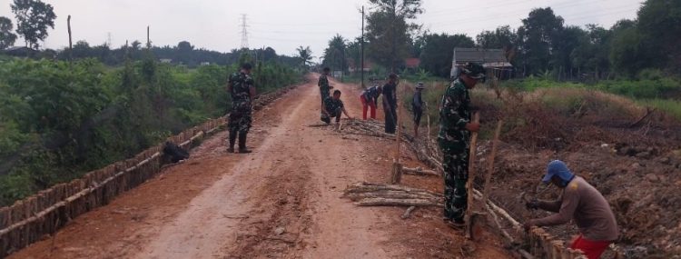 Kolaborasi TNI, Polri, Pemda dan Warga Warnai Keberhasilan TMMD Ke-129 Kodim 0418/Palembang 