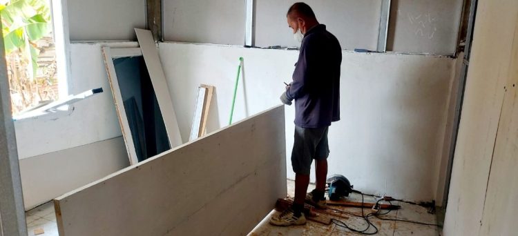 Satgas TMMD Pastikan Kualitas Bangunan RTLH Tetap Jadi Prioritas