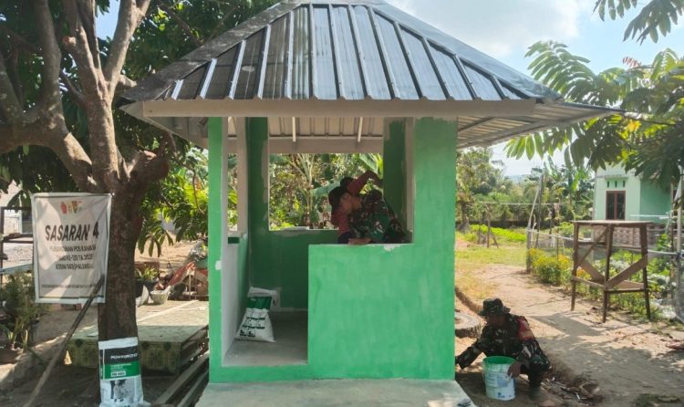 TMMD Ke-129 Perkuat Kehidupan Sosial Lewat Pembangunan Fasilitas Umum