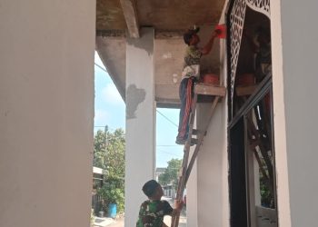 Wadan Satgas TMMD Kodim 0418/Palembang: Finishing Menentukan Kualitas Hasil Pembangunan TMMD