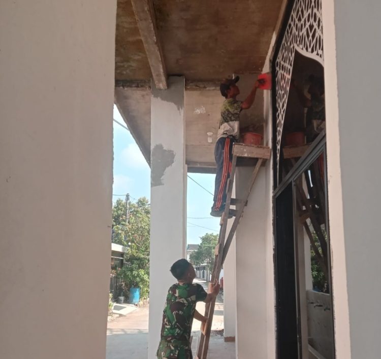 Wadan Satgas TMMD Kodim 0418/Palembang: Finishing Menentukan Kualitas Hasil Pembangunan TMMD