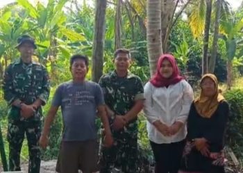 Satgas TMMD Ke-129 Kodim 0418/Palembang Cek Tower Tandon Air Sumur Bor Kampung Kreatif Pelangi, Warga Sampaikan Apresiasi