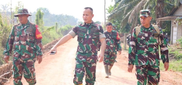 Memasuki Hari ke-22, Satgas TMMD ke-129 Kodim 0418/Palembang Percepat Penyelesaian Pembangunan Jalan 750 Meter