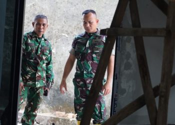 Pengawasan Intensif Wadan Satgas Kodim 0418/Palembang Pastikan Seluruh Sasaran TMMD Berjalan Optimal