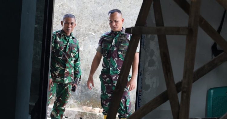 Pengawasan Intensif Wadan Satgas Kodim 0418/Palembang Pastikan Seluruh Sasaran TMMD Berjalan Optimal