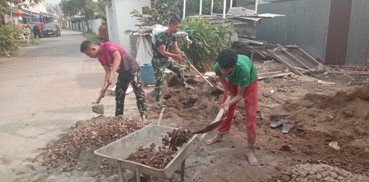 Dari Bangunan Lama Menjadi Rumah Ibadah yang Nyaman, TMMD Wujudkan Harapan Warga Talang Jambe