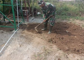 Air Bersih Jadi Prioritas, Satgas TMMD Maksimalkan Pembangunan Sumur Bor Mushola Hidayatullah