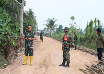Jalan 750 Meter Yang Dibangun TMMD Kodim 0418/Palembang Permudah Aktivitas Warga, Anak Sekolah Hingga Petani Rasakan Manfaatnya