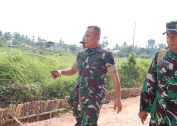 Jalan 750 Meter Yang Dibangun TMMD Kodim 0418/Palembang Diyakini Bangkitkan Aktivitas Ekonomi Warga Talang Jambe